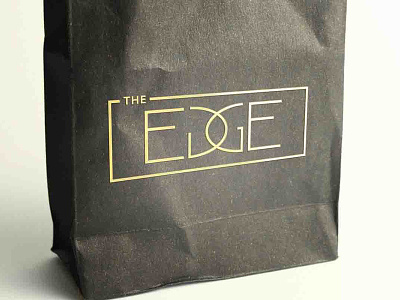 The Edge Logo Design graphic design graphic designer hair salon logo logo logo design logo designer product logo design salon logo