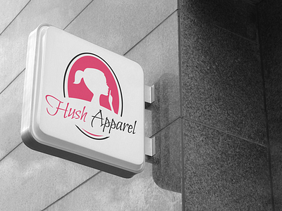 Hush Apparel Logo Design