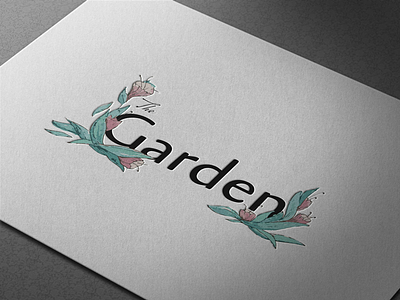 The Garden Logo Design floral logo floral logo design flower logo design graphic design graphic designer logo logo design logo designer