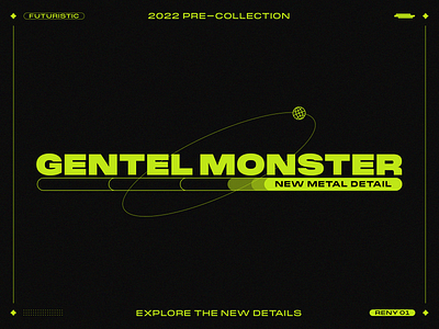 Gentle Monster 2022 Collection Motion Graphic Concept concept gentlemonster identity motion graphics