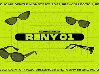 Gentle Monster 2022 Collection Motion Graphic Concept