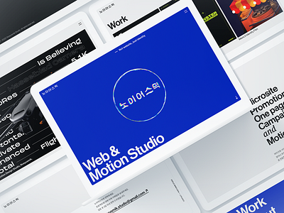 Noeyusmik Studio Web Design branding design identity logo mobile motion graphics ui web