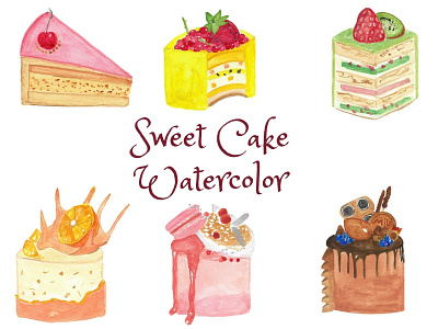 Sweet Watercolor design graphic design illustration watercolor