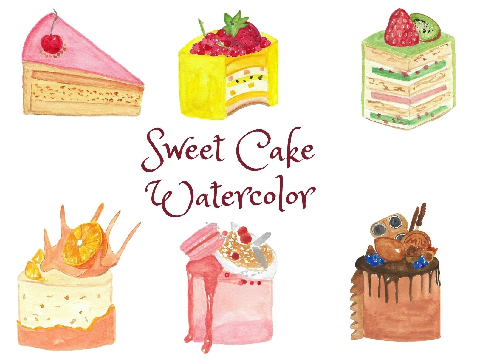 Sweet Watercolor by Kiky on Dribbble