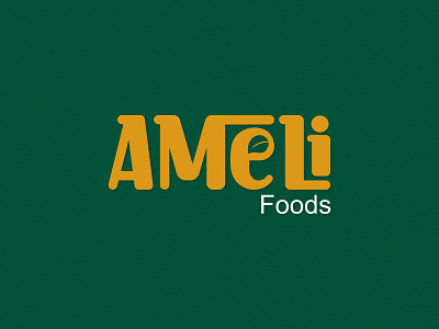 Logo Design - Ameli Foods branding design graphic design icon illustration logo typography