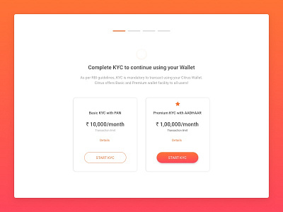 Update KYC to get more transaction limit