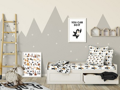 Cute patterns and posters for the nursery!