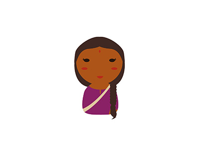 The purple saree indian saree sari