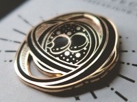 Harry Potter Time Turner Hard Enamel Pin