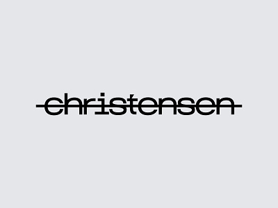 Christensen agency brand identity branding company consulting firm grey japan kharkiv logo logo designer management mark moden minimal flat shape new york startup ukraine usa