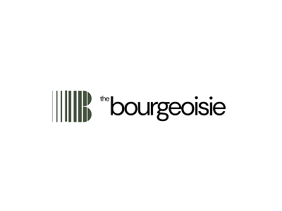 The Bourgeoisie b letter bourgeoisie brand identity branding business design emblem icon journal kharkiv layers logo logo designer mark mascot new york online media ukraine visual identity