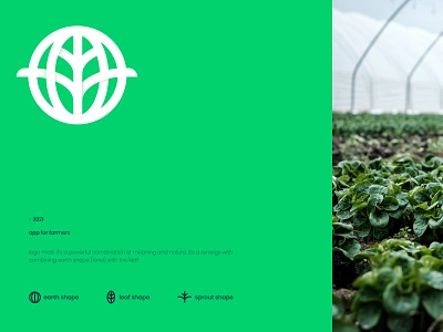 Sproutle app brand identity branding farm farmer green greenhouse kharkiv leaf logo logo designer mark icon emblem mascot new york plant saas sprout startup tech ukraine usa