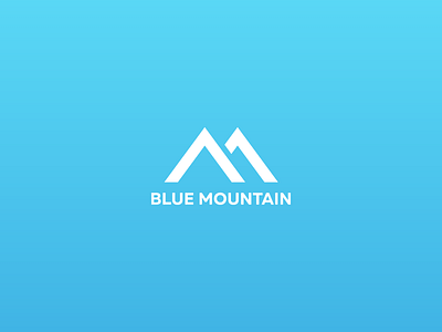 Blue Mountain / gas&oil / logo design