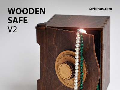 Wooden safe