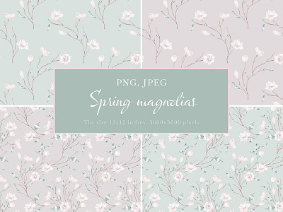 Spring Seamless pattern