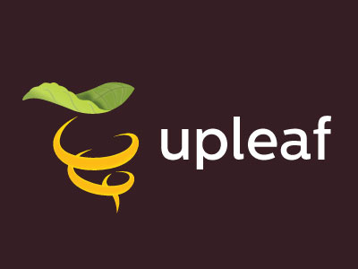 Upleaf business consultancy creative leaf professional realistic uplifting