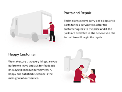 Repair Illustrations 2/2 appliance illustration repair service