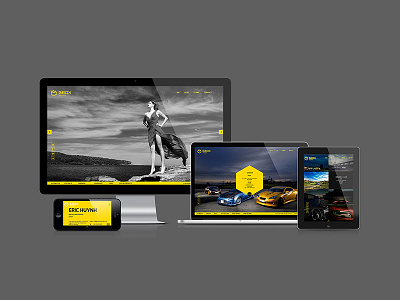 Gbox Website gbox golden box ho chi minh photography responsive ui vietnam web design website yellow