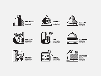 TTG Icons Pack bar club business co working space creative event graphic product real estate rest stop restaurant spa vietnam