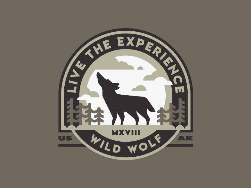 Wild Wolf by João Augusto on Dribbble