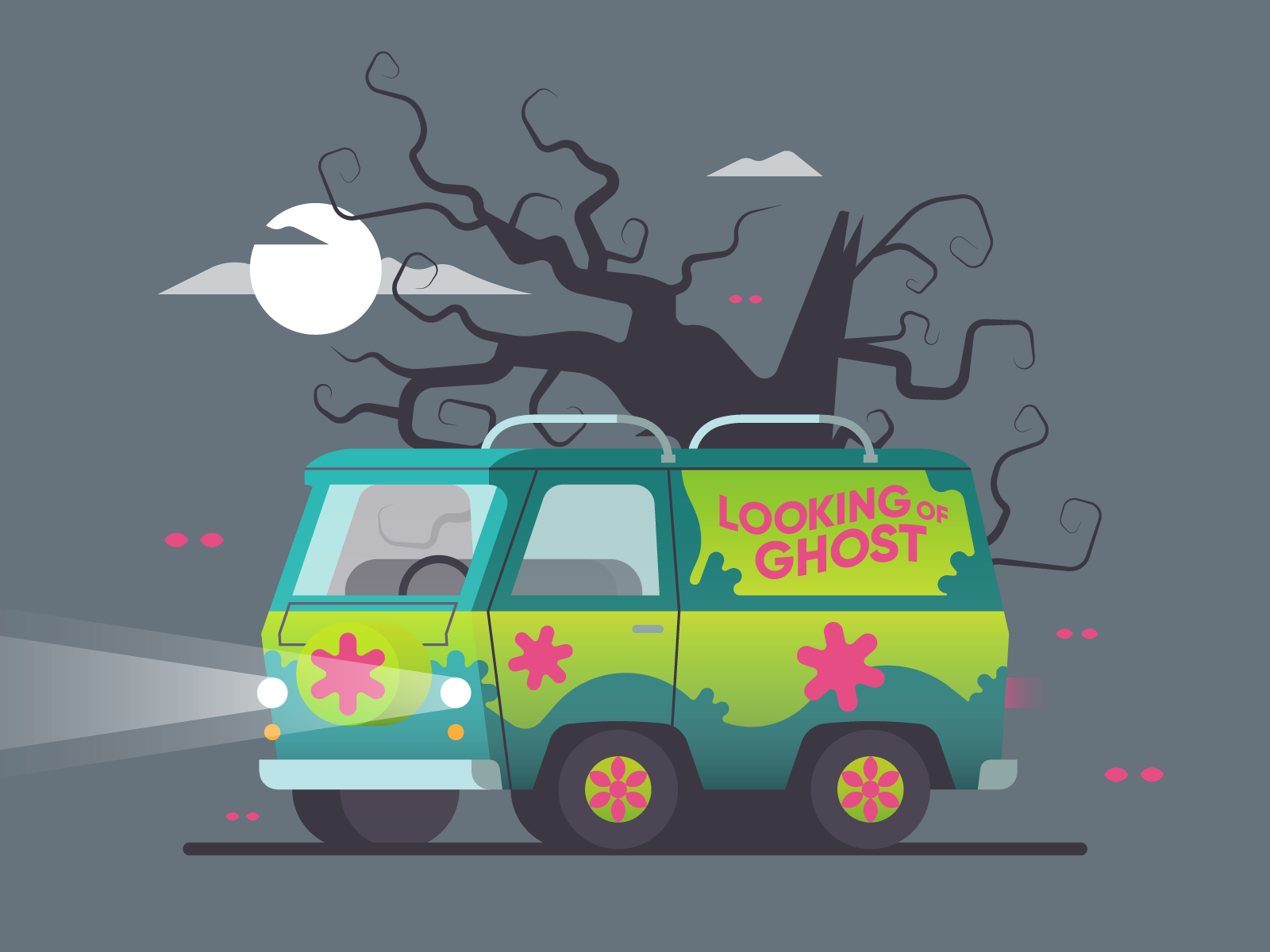 Mystery Machine 🎃 by João Augusto on Dribbble