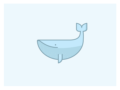 Whale illustration sealife vector whale