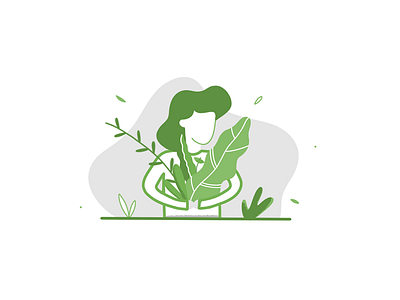 Growflo Customers illustration plants vector