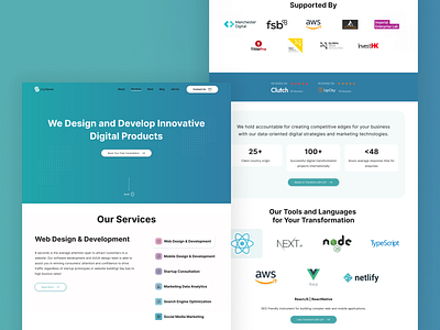 Landing Page Services - DigitSense Website agency design landing page product development product website design responsive web design startup ui uiux design user interface design web design website design