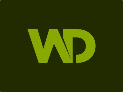 w and d monogram d letter ligature logo monogram symbol w