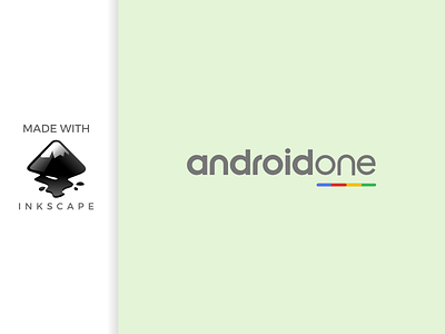 inkscape tutorial: making android one logo android inkscape logo one tutorial