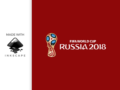 inkscape tutorial: making FIFA world cup russia 2018 logo
