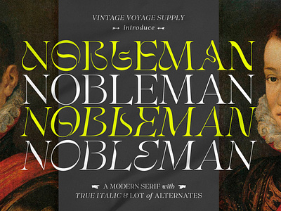 Nobleman • Stylish Serif