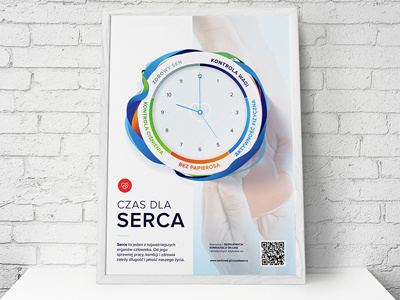 Poster challenge challengestudio clock colors design gliwice poster