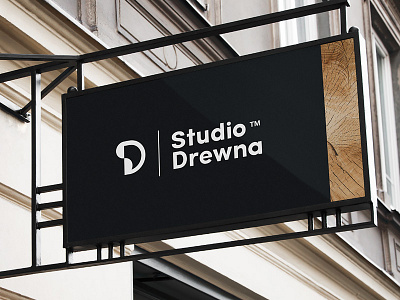 Studio Drewna brand branding challenge furniture logo premium studio wood
