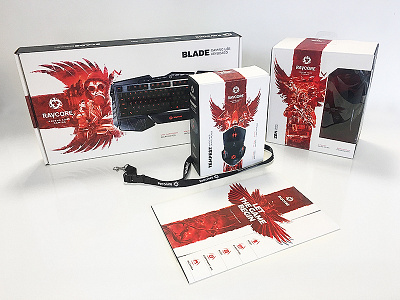 Challenge Dribbble Ravcore 03 11 2016 challenge esport gaming gliwice keyboard mouse packaging poland ravcore raven ravens visual identification