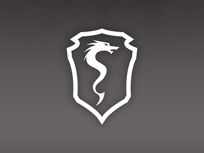 Siege of Ferrenroc badge dragon expansion game icon logo module shield