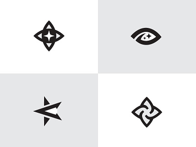 Addastry brand branding design eye logo logodesign logos logotype mark star