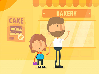 Bakery scene