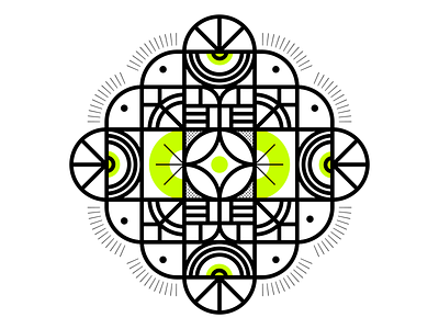 jaune citron aztec lemon lemonade pattern shape symmetry vector