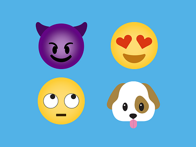Emotional Emojis blog data design emoji emotion experience flat illustration insights read