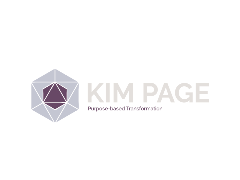 Personal Brand for Kim Page - Purpose-based Transformation clean color color palette cool form geometric lines logo shape simple tone
