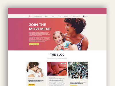 Website children homepage pregnant website women