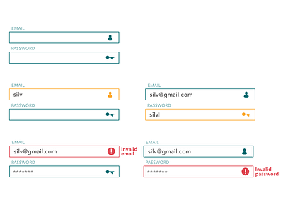 Input Error app error form input ui ux