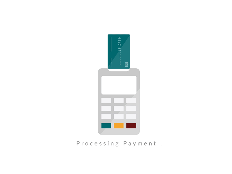 Processing payment animation app dailyui gif interaction design ui ux