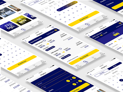 Screens Megabus - Bus app app bus concept design screens transport ui ux