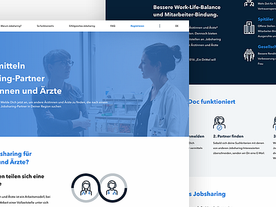 Wordpress website doctors health healthcare responsive ui ux visual website wordpress
