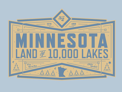 Minnesota Land of 10,000 Lakes