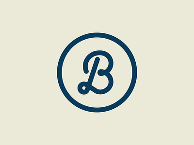 Baumberger Trucking Company Mark b circle company delivery service icon letter logo mark minneapolis mn symbol trucking type typography