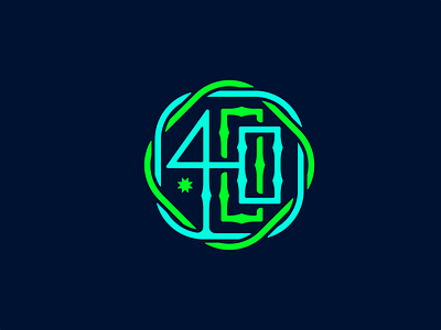 400 Mark 400 celtic celtic knot green icon illustration letter logo mark minneapolis mn star symbol type typography