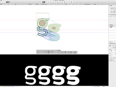 fun with fontdesign font fontdesign g glyph glyphsapp